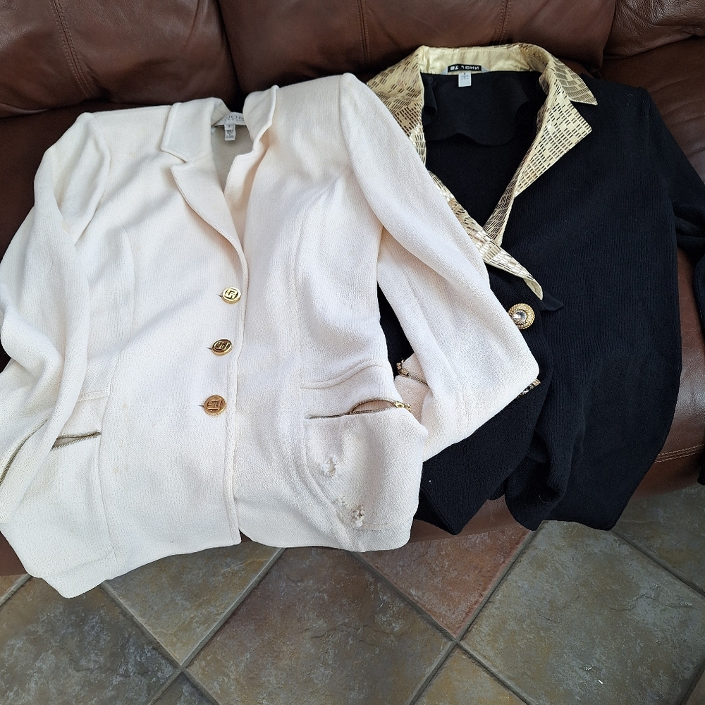 DAMAGED St. John Jacket-Off White